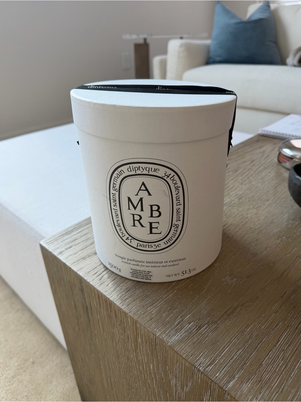 Diptyque Ambre Extra Large candle BRAND NEW